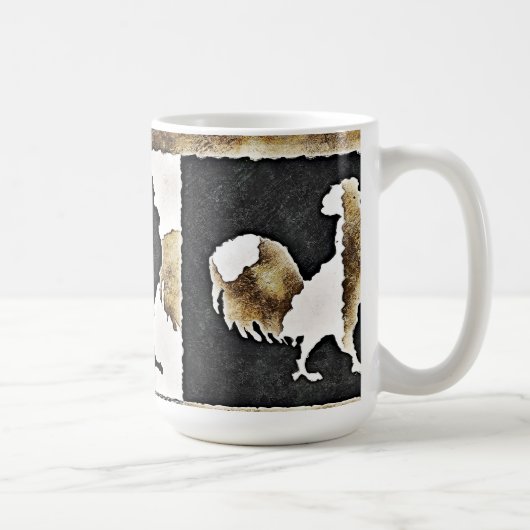Rooster Vintag #2 - Tasse (Rechts)