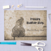 Rooster Vintage antike Textur Land Farm Seidenpapier (Handwerk)