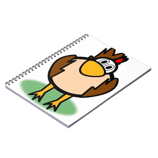 Rooster Watching Notizblock (Linke Seite)