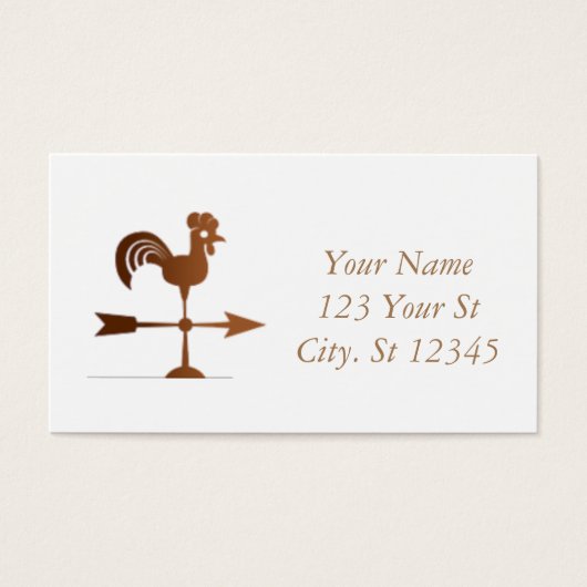 Rooster Weathervane Thunder_Cove (Vorderseite)