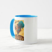 Rooster - Weck auf und rieche den Kaffee Tasse (Vorderseite Links)