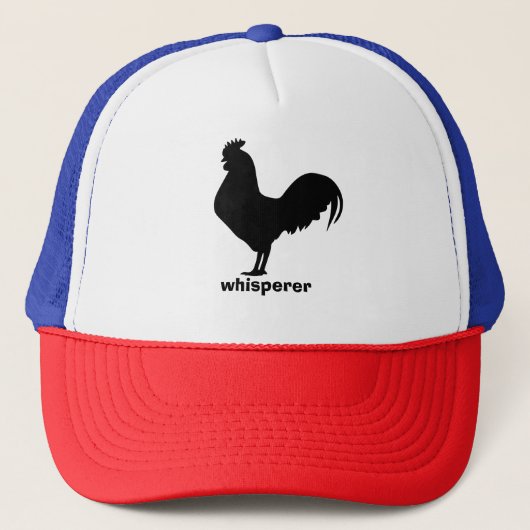 Rooster Whisperer Truckerkappe (Vorderseite)