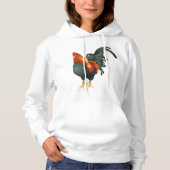 Rooster Womens Hoodie (Vorderseite)