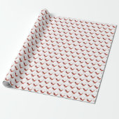 Rooster Wrapping Paper Geschenkpapier (Ungerollt)