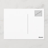 Roostercows Postkarte (Rückseite)