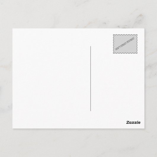 Roostercows Postkarte (Rückseite)