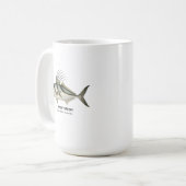 Roosterfish - California Marine Life Kaffeetasse (Vorderseite Links)