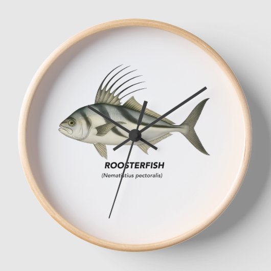 Roosterfish - California Marine Life Uhr (Vorderseite)