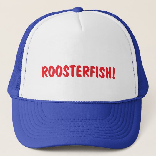 ROOSTERFISH! HUT TRUCKERKAPPE (Vorderseite)