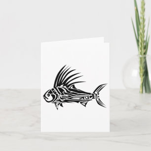 Roosterfish Shirt - Cooles Rooster-Tril-Design Karte