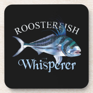 Roosterfish Whisperer Dark Colored Getränkeuntersetzer