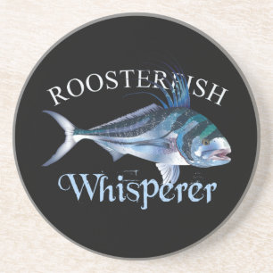 Roosterfish Whisperer Dark Colored Getränkeuntersetzer