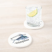 Roosterfish Whisperer Light Cfarbig Getränkeuntersetzer (Seite)