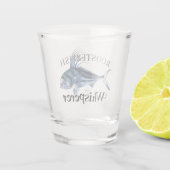 Roosterfish Whisperer Light Cfarbig Schnapsglas (Rückseite)