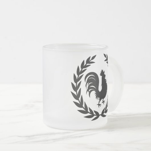 Roosterlogo Mattglastasse (VorderseiteRechts)