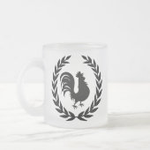 Roosterlogo Mattglastasse (Links)