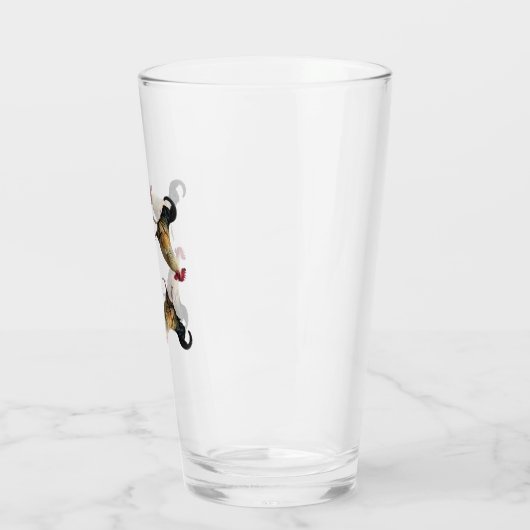 Roostermuster Glas (Links)