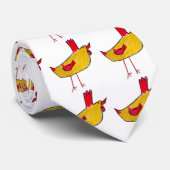 Roosterrific Krawatte (Gerollt)