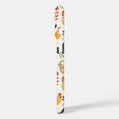 Roosters and Chickens Simple Illustration Print Case-Mate iPhone Hülle (Rückseite / Links)