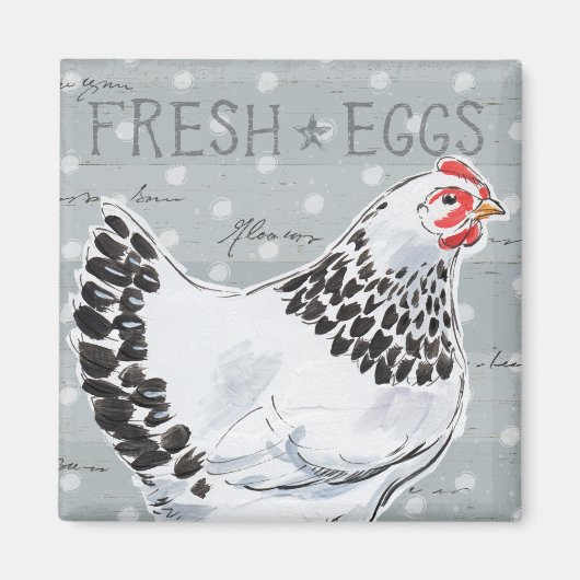 Roosters - Aufforderung II Magnet (Vorne)