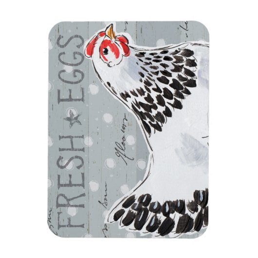 Roosters - Aufforderung II Magnet (Vertikal)