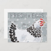 Roosters - Aufforderung II Postkarte (Vorne/Hinten)