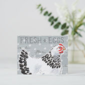 Roosters - Aufforderung II Postkarte (Stehend Vorderseite)