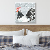 Roosters-Aufruf III Leinwanddruck (Insitu (Schlafzimmer))