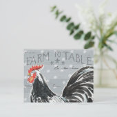 Roosters-Aufruf III Postkarte (Stehend Vorderseite)