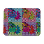 Roosters Gone Psycho Magnet (Horizontal)