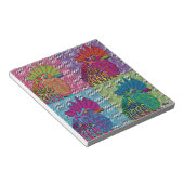 Roosters Gone Psycho Notizblock (angewinkelt)