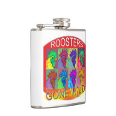 Roosters Gone Wild #3 Flachmann (Rechts)