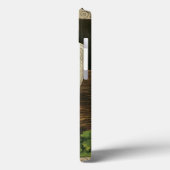 Roosters & Hen outside Hen House with White Border Case-Mate iPhone Hülle (Rückseite / Links)