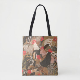 Roosters Japanisch Art Rooster Jahr 2017 Bag Tasche