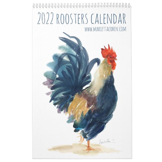 Roosters-Kalender 2022 Kalender (Titelbild)