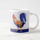 Roosterstreifen Jumbo-Tasse (Rechts)