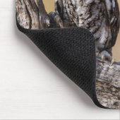 Roosting der Osterschnecke in Bäumen Mousepad (Ecke)