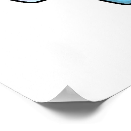 Root Bear Float Funny Root Beer Pub Poster (Ecke)