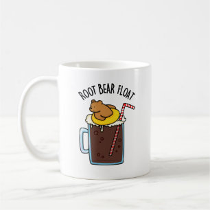 Root Bear Float Lustiger Root Beer Pun Kaffeetasse