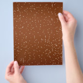 Root Bee mit winzigen Bläschen Kunst Flyer (Hand)