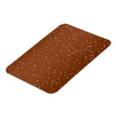 Root Bee mit winzigen Bläschen Kunst Magnet (Linke Seite)