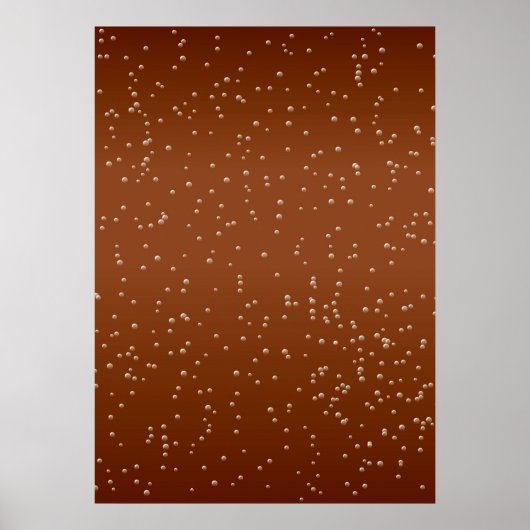 Root Bee mit winzigen Bläschen Kunst Poster (Vorne)