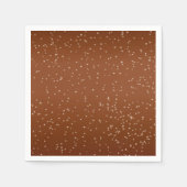 Root Bee mit winzigen Bläschen Kunst Serviette (Vorderseite)