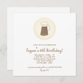 Root Beer-Einladung Einladung (Vorne/Hinten)