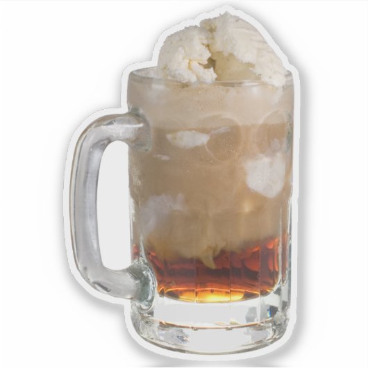 Root Beer Float Aufkleber (Vorderseite)