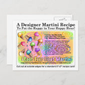 Root Beer Float Ice Piazza della Riforma Postkarte (Vorne/Hinten)