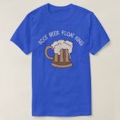 Root Beer Float King Funny Beer T-Shirt (Design vorne)