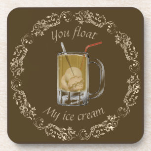 Root Beer Float Untersetzer