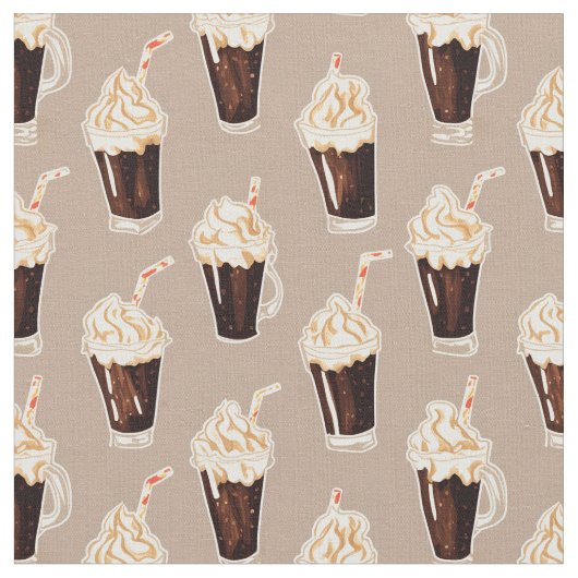 Root Beer Floats Stoff (Nahaufnahme)