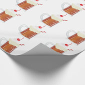 Root Beer-Floss Geschenkpapier (Ecke)